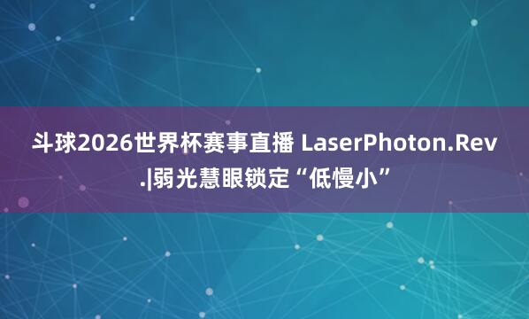 斗球2026世界杯赛事直播 LaserPhoton.Rev.|弱光慧眼锁定“低慢小”